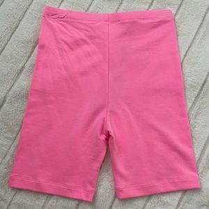 Hot Pink Biker Shorts NWT